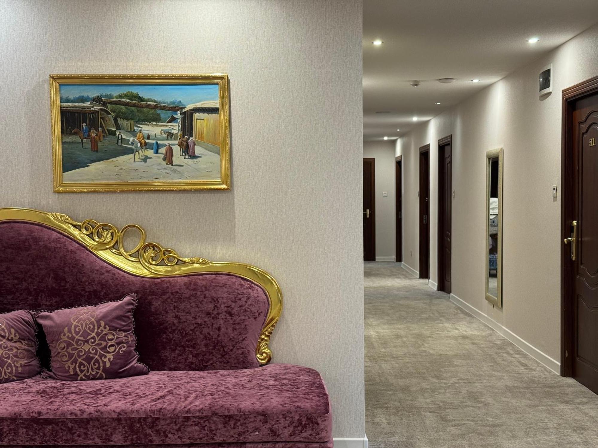 Emirhan Hotel Самарканд Екстериор снимка