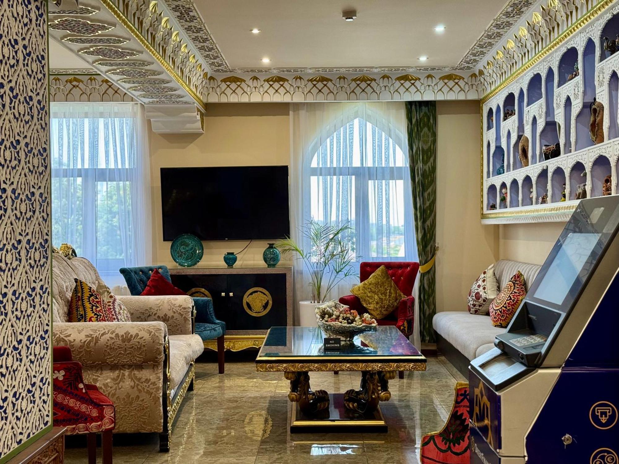 Emirhan Hotel Самарканд Екстериор снимка